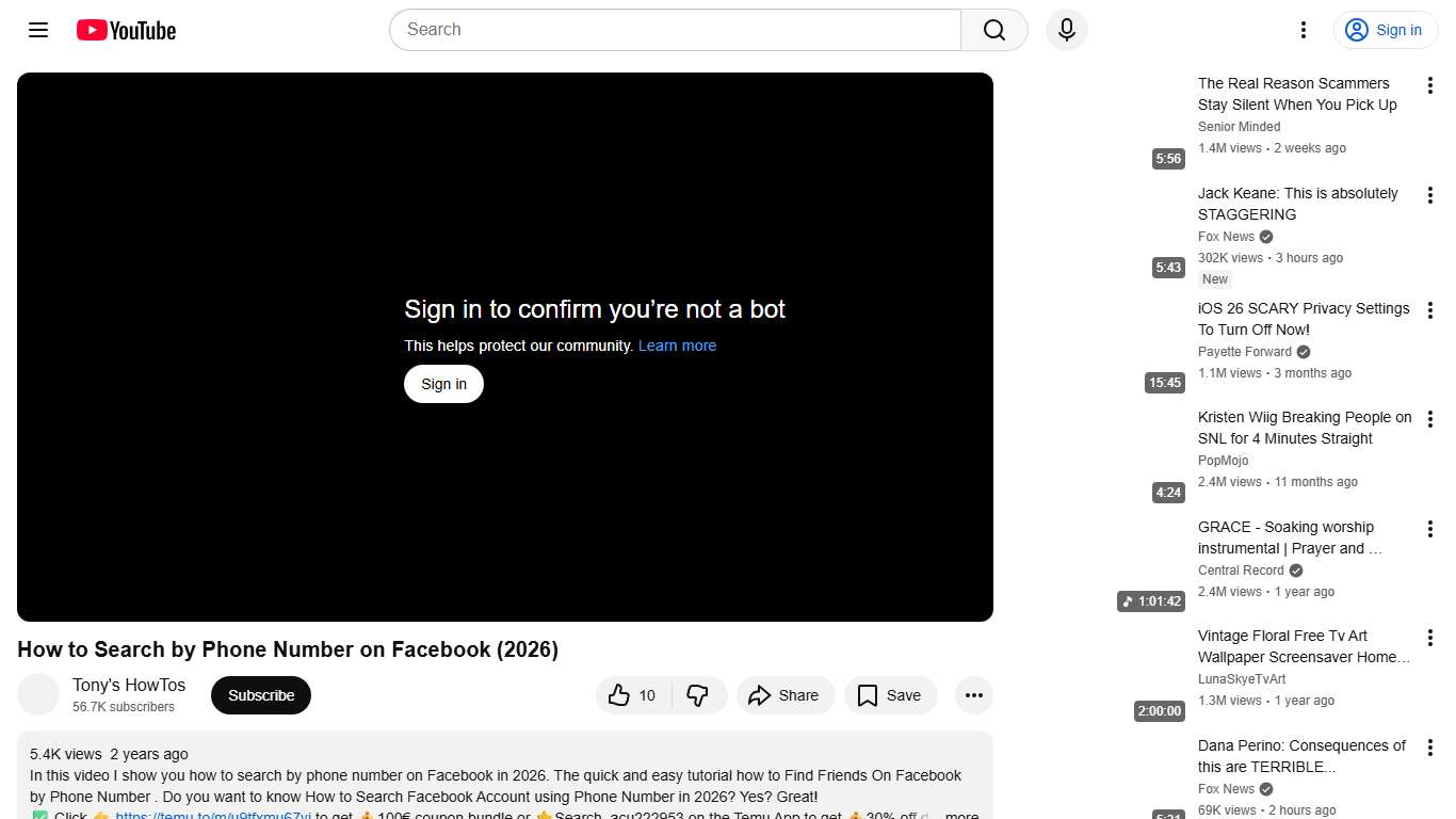How to Search by Phone Number on Facebook (2026) - YouTube